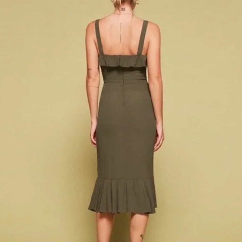 Reformation Frida Army Green size 8 - Picture 2 of 8